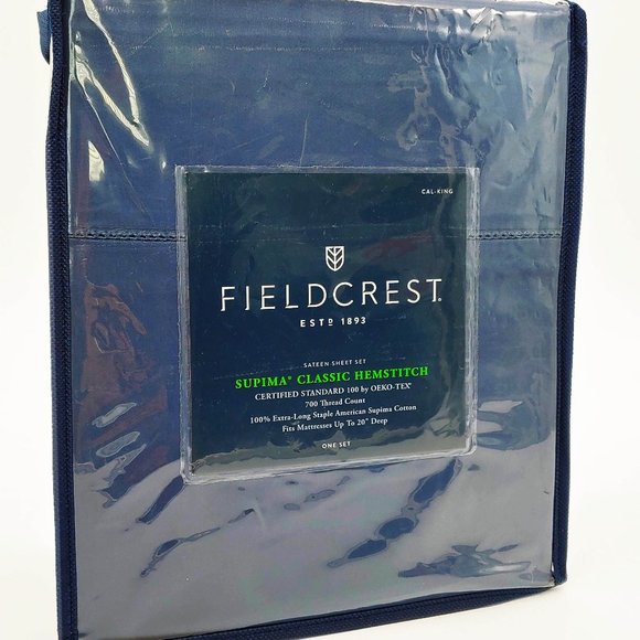 COPY - Supima Classic Hemstitch Sheet Set Fieldcr… - Picture 1 of 5